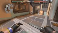Turret placement which will act as the trigger for the player to set off the Molly (image via Riot Games)